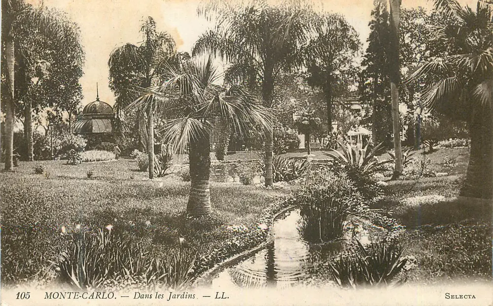 Monte-Carlo — Nos Jardins — Selecta, n°105 - Frente