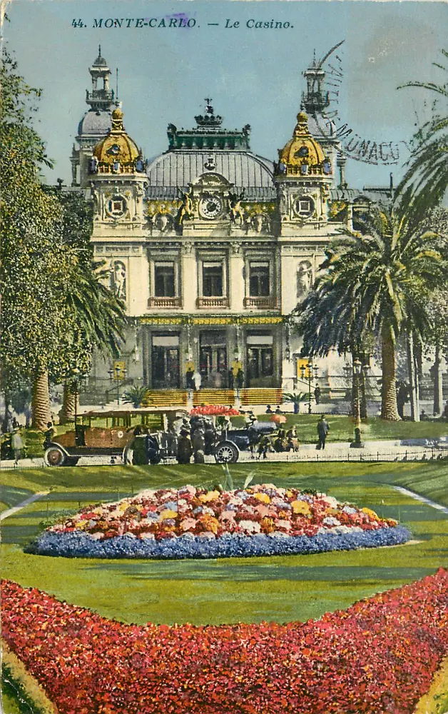 Monte-Carlo — O Casino — G. Lemaître & Cie, Nice, n°44 - Frente