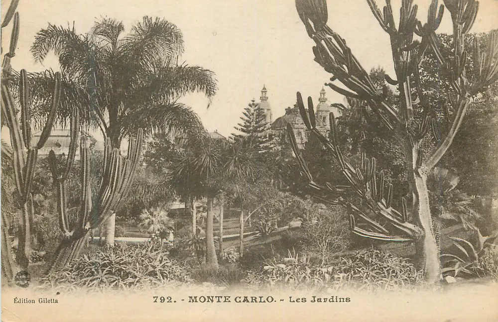 Monte Carlo - Os Jardins — Edição Giletta, n° 792 - Frente