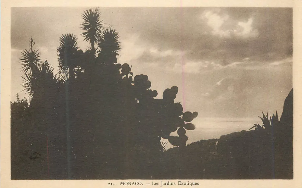 Monaco — Os Jardins Exóticos — Edição Grimaldi - Frente