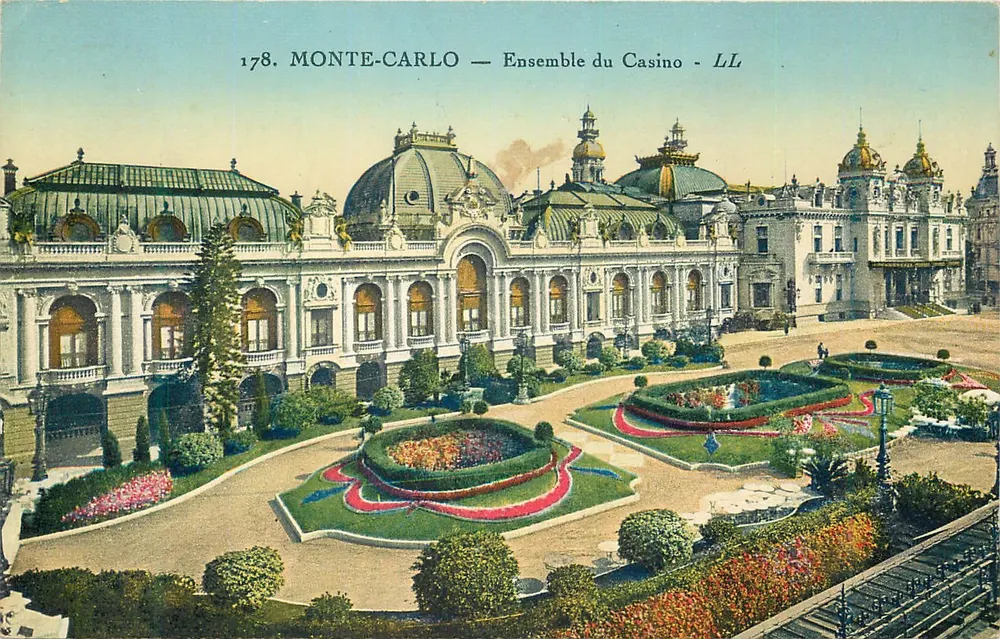 Monte-Carlo — Conjunto do Casino — LL - Frente