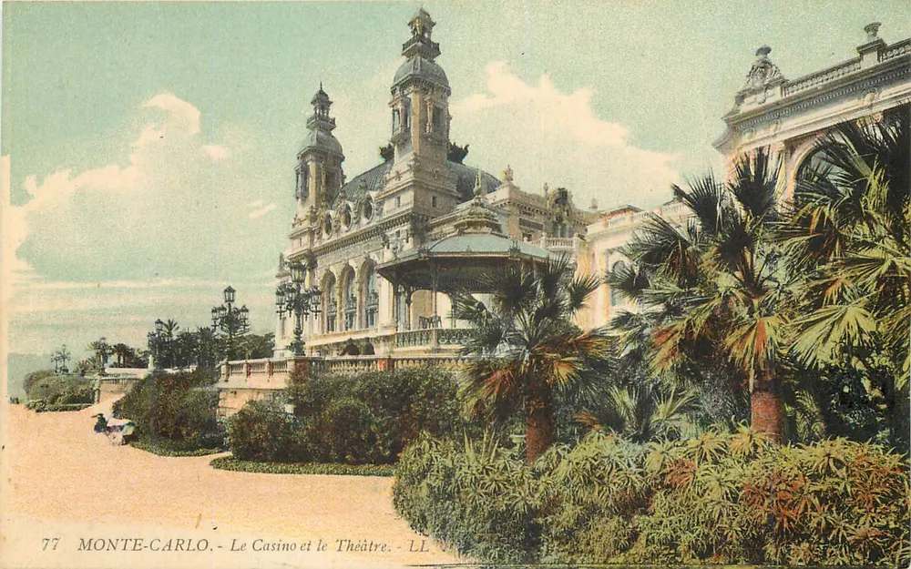 Monte-Carlo — Das Casino und das Theater — LL - Vorderseite