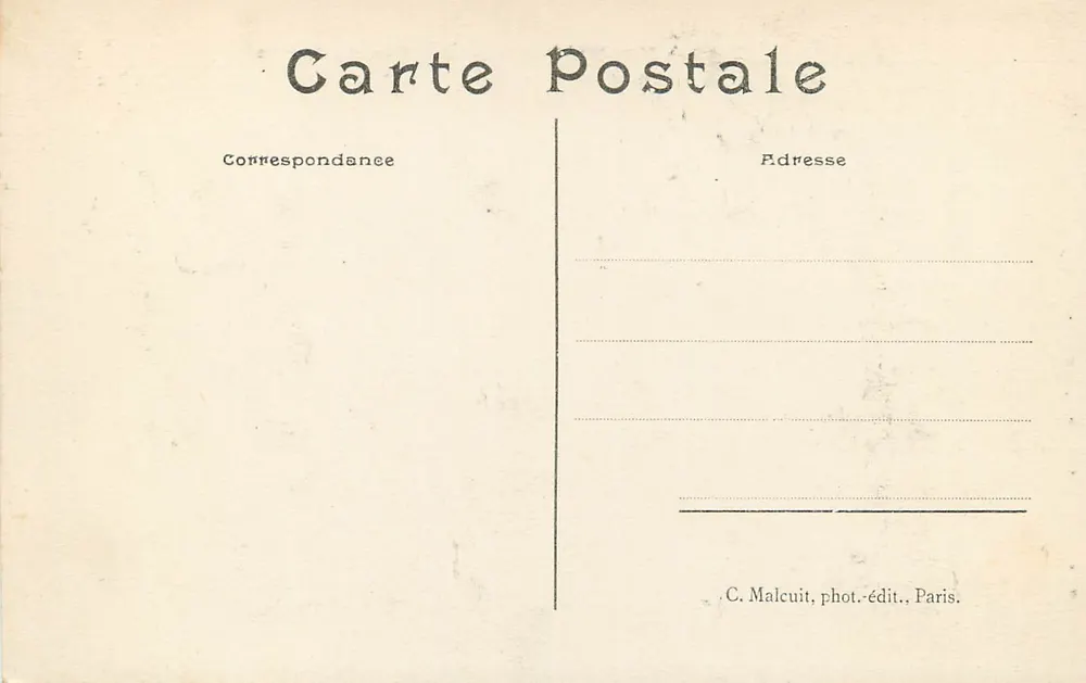 Monte-Carlo — Jardins do Casino — S.R.A. n°2142 - Verso