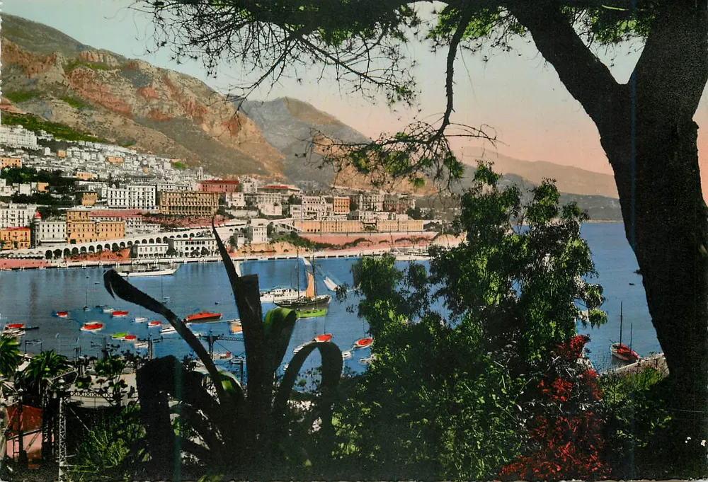 Monte-Carlo — Vista tirada de Monaco — Edições d'Art Munier - Frente