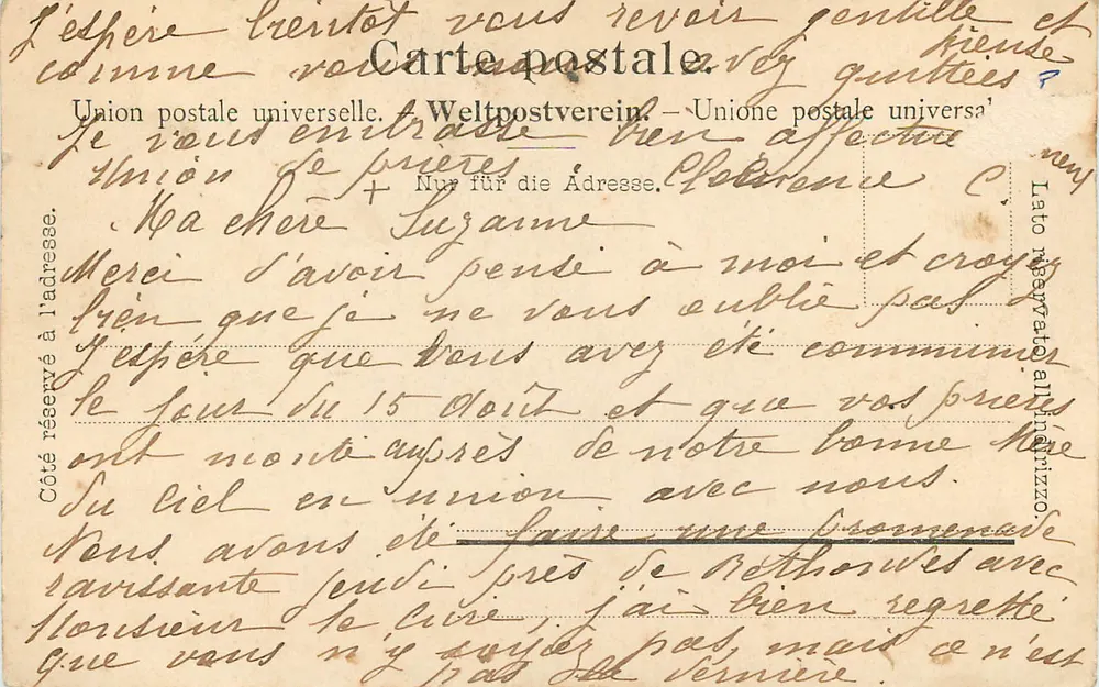 Vacas na montanha — Na montanha — J.T. 3014 A - Verso