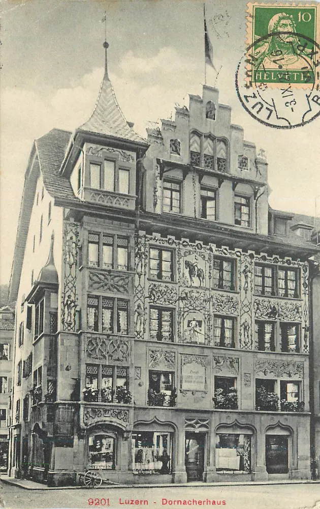 Luzern - Dornacherhaus — editor 9201 - Frente