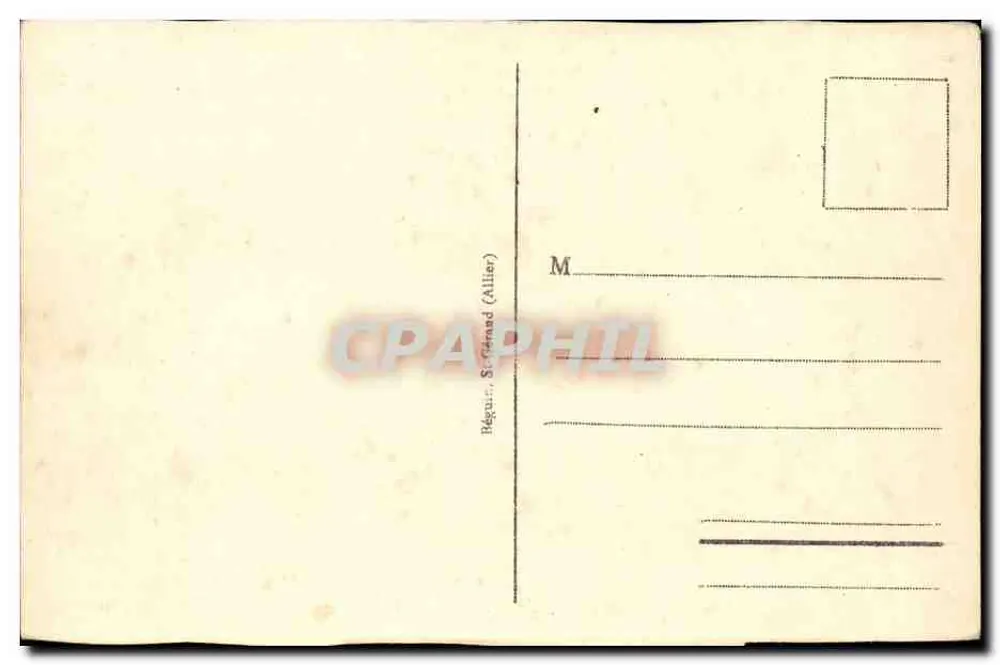विची - पोंट - पोंट पर लूअर पर - प्रकाशक बेगुर, सेंट-जरमेन (अल्लियर) संख्या 419 - पीछे