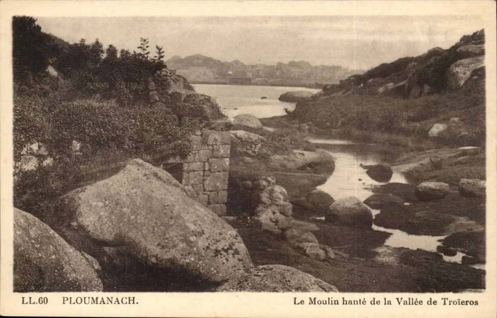 PLOUMANACH — Das Geistermühle der Troëros-Tal — LL.60 - Vorderseite