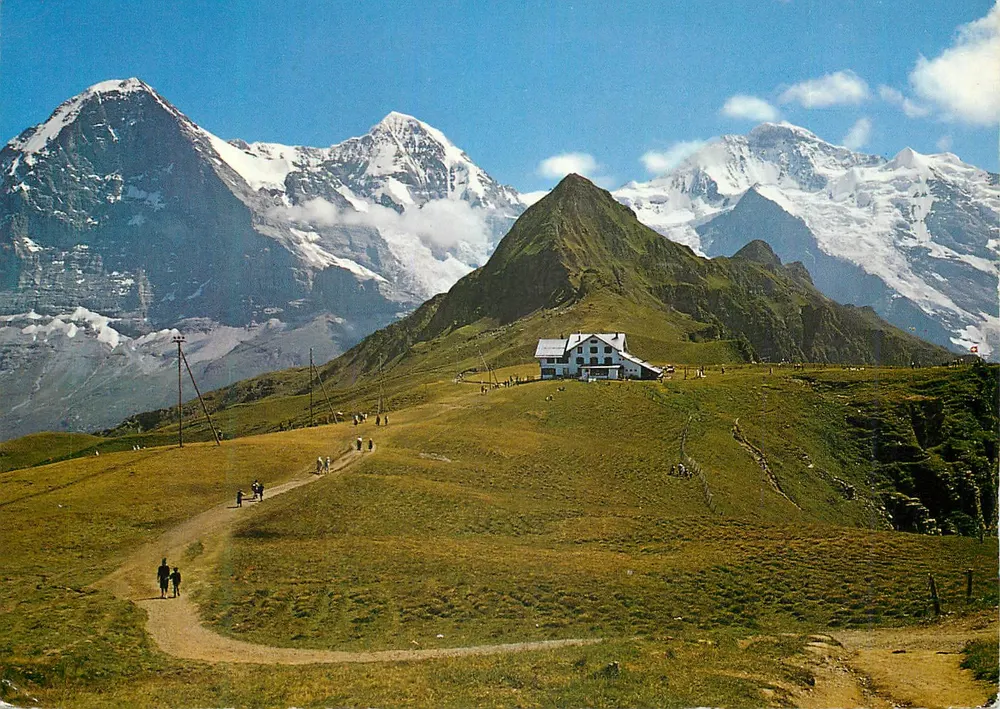 होटल मैन्नलिचेन — 2227 मीटर — फोटो ई. गिगर, एडलबोडेन - आगे