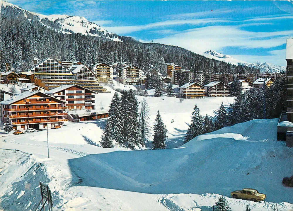 Crans-Montana, gedeeltelijke uitzicht — uitgave Martigny n°12673 - Voorkant