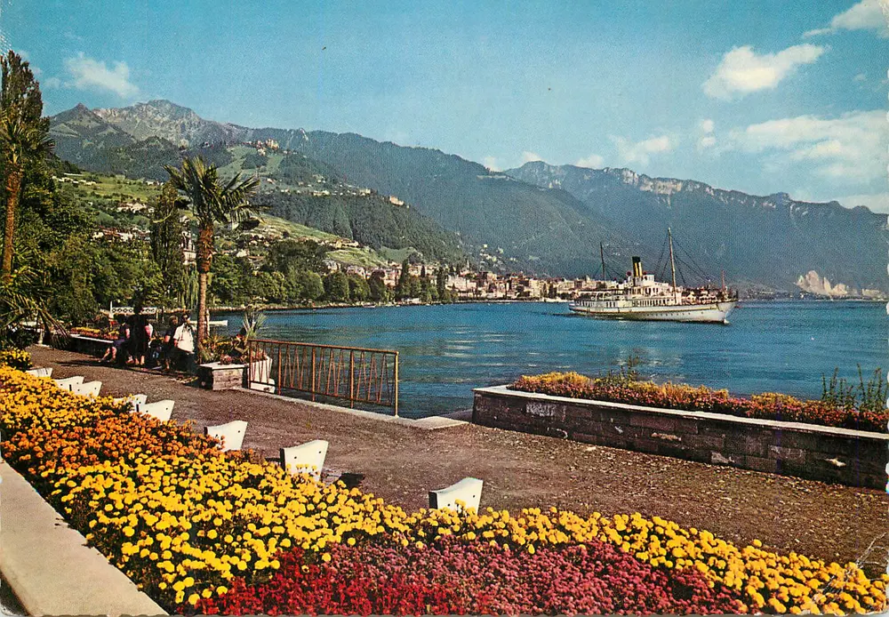 Lac Léman — Ansicht von Saint-Paul — Verlag nicht sichtbar - Vorderseite