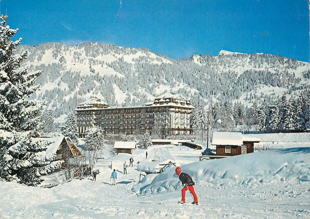 Villars-sur-Ollon — O Villars-Palace — Edição Perrochet - Frente