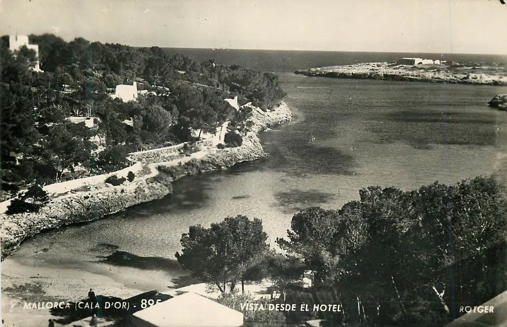 Mallorca (Cala d'Or) — Aussicht vom Hotel d'Or — Verlag Rotiger, n° 895 - Vorderseite