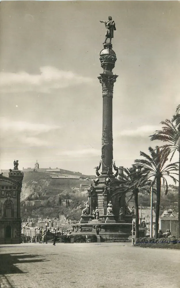 Barcelona - Denkmal für Christoph Kolumbus — Verlag Soberanas, Nr. 15 - Vorderseite