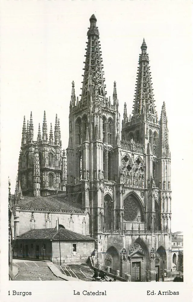 Burgos — A Catedral — Ed. Arribas - Frente
