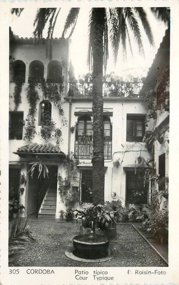 Cordoba — Typischer Innenhof — F. Roisin-Foto n°305 - Vorderseite