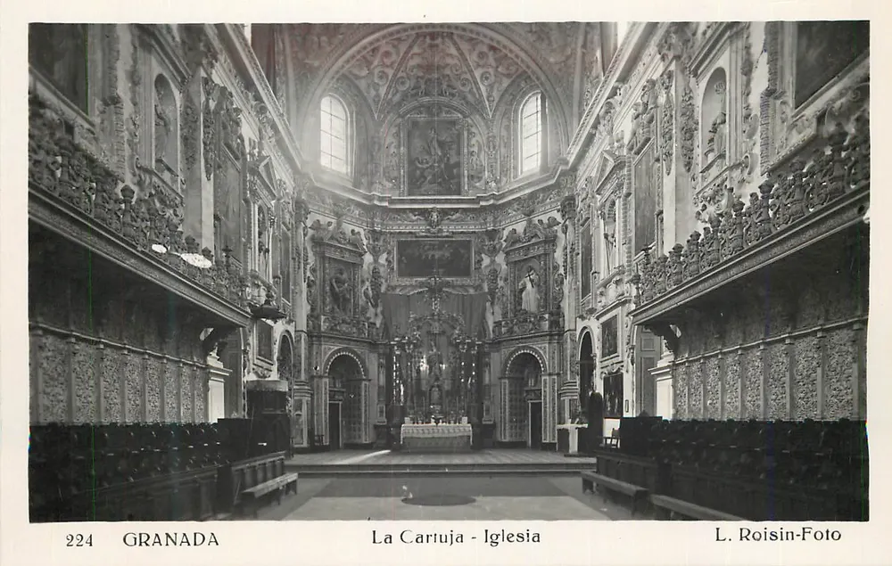 La Cartuja - Kirche — Granada — L. Roisin-Foto n°224 - Vorderseite
