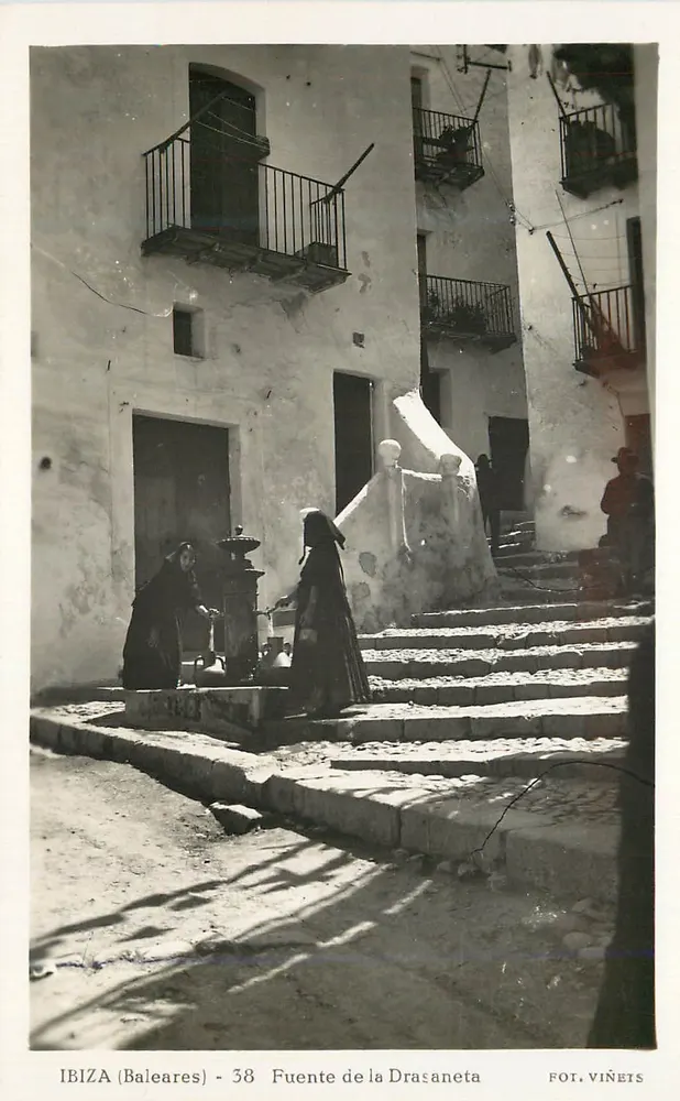 Ibiza (Baleares) - 38 Quellen der Drasaneta — Foto. Viñets - Vorderseite