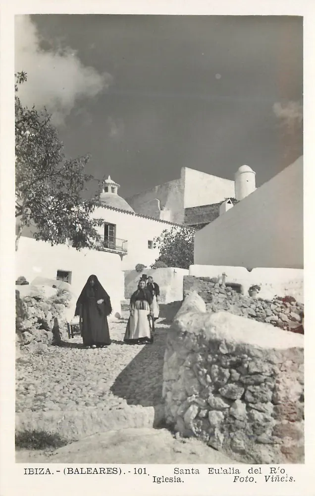 Santa Eulalia del Río — Kirche — Foto. Viñecs. - 101 - Vorderseite