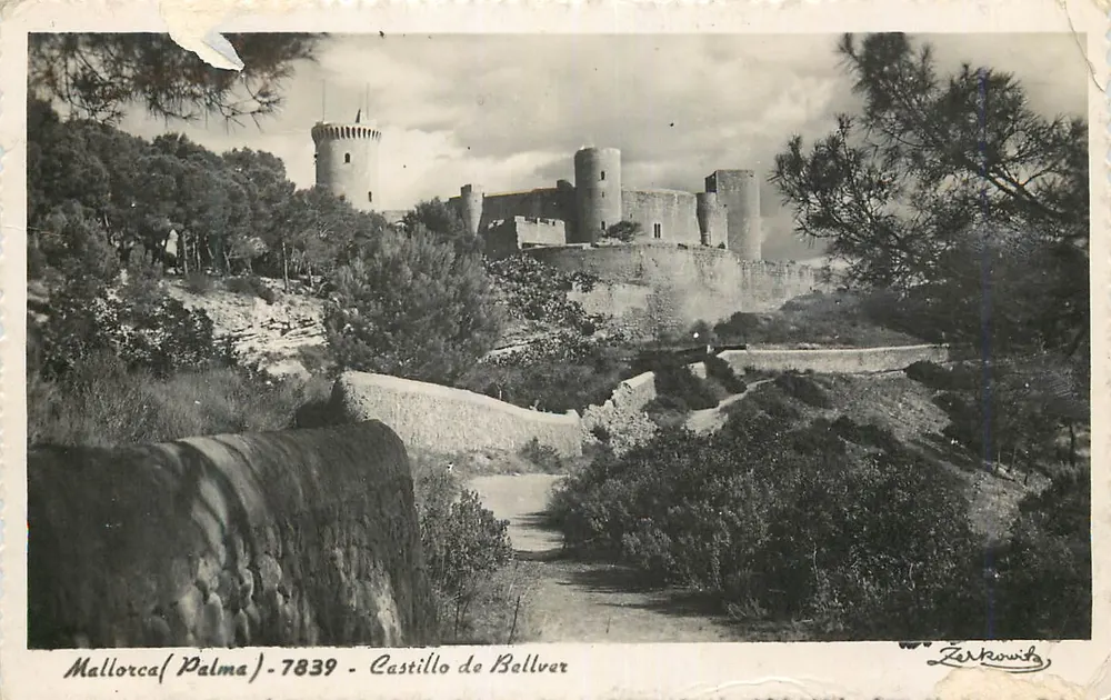 Castillo de Bellver — Mallorca (Palma) — Zerkowitz 7839 - Vorderseite