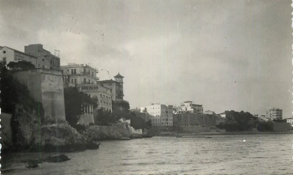 Vista del quartiere di Son Alegre a Palma — editore non visibile - Recto