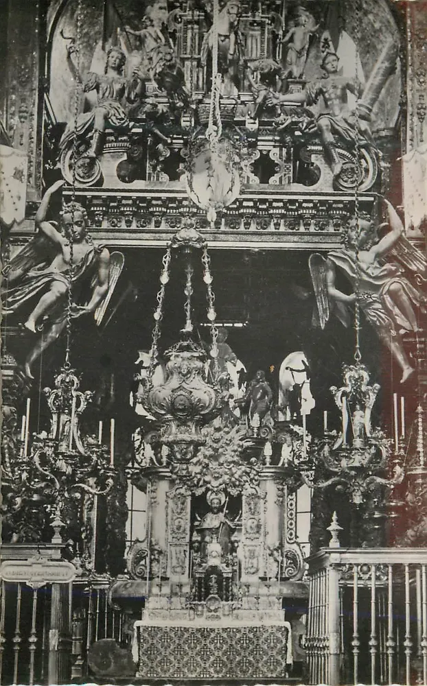 Santiago de Compostela — Kathedrale: Altar Mayor — Heliotípica Artística Española, Madrid - Vorderseite