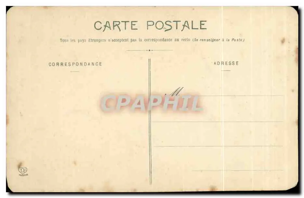 Toulouse - Fachada Leste do Capitólio e Praça — Editor Laroche, Toulouse, n°42 - Verso