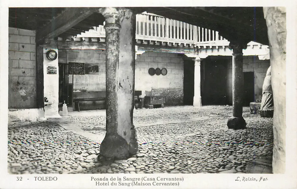 Toledo — Inn of the Blood (Casa Cervantes) — L. Roisin, Photo. - Front