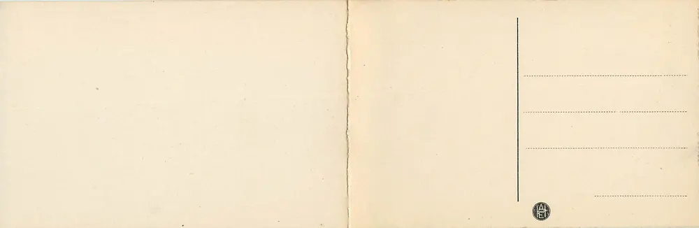 Toledo - Panoramic View — series 59-60, publisher A. L. E. T. - Back