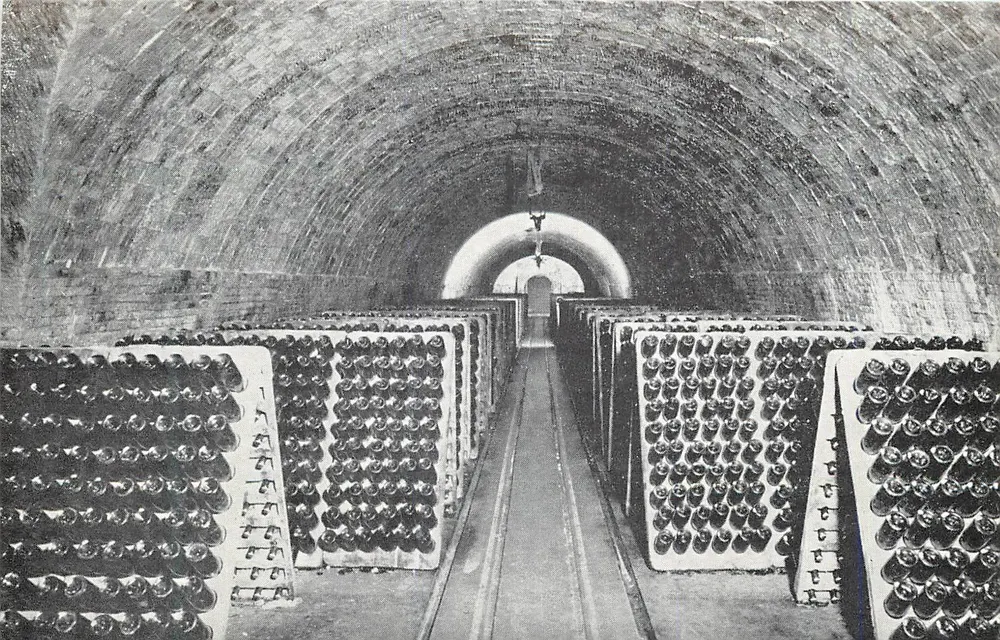 Bierkeller — Rondel (Cava mit Ständern) — Raymat, S.A. - Cervello (Barcelona) - Vorderseite