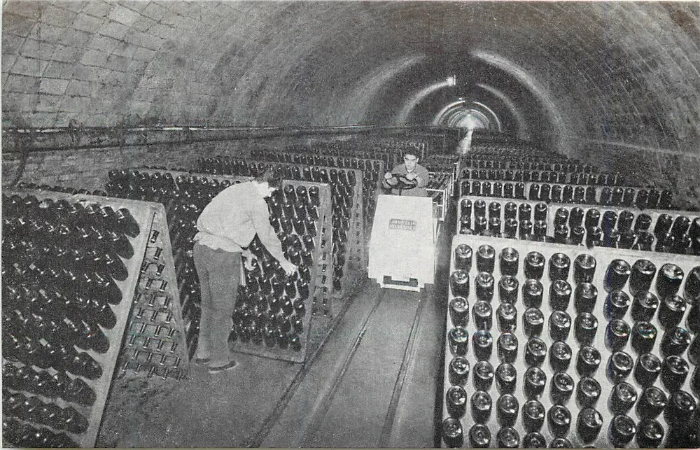 Schaumwein Keller — RONDEL (Cava mit Pulten) — Raymat, S.A. - Cervello (Barcelona) - Vorderseite