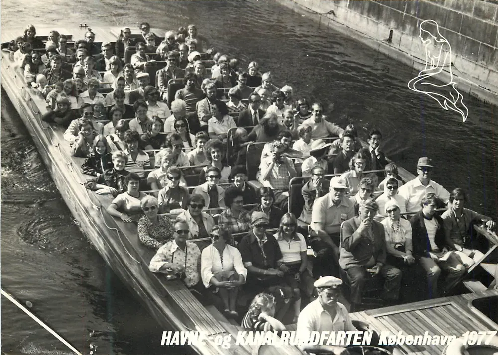 Hafen- und Kanalrundfahrten — Kopenhagen 1977 — Verlag nicht sichtbar - Vorderseite