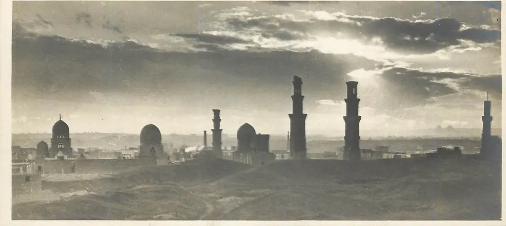 Kairo — Grabmäler der Mamluken — Postkarte - Ägypten - Vorderseite