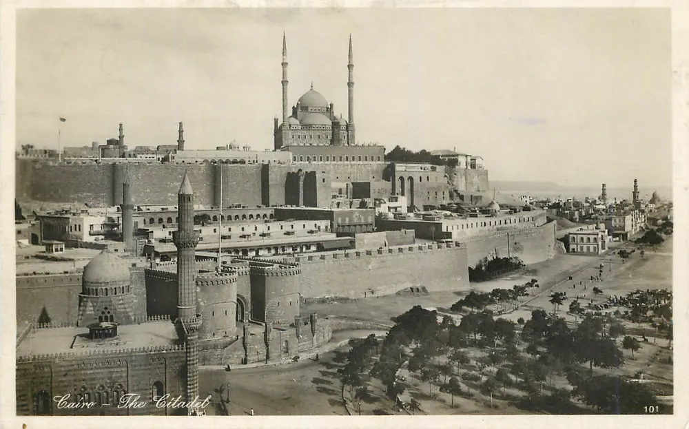 Cairo — A Cidadela — Landrock & Lehner - Frente