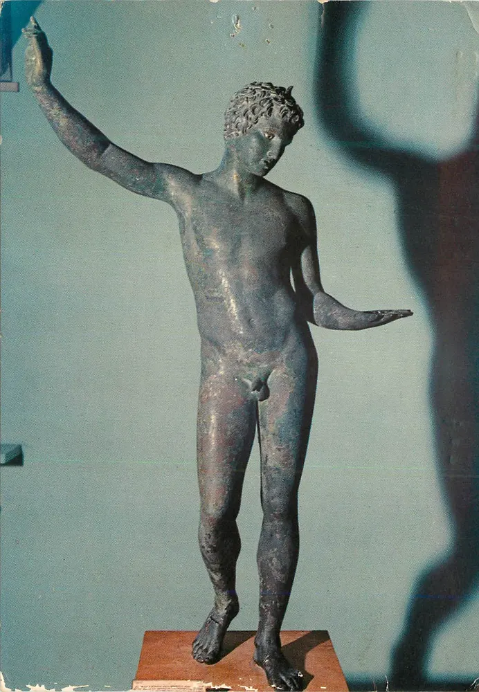Athens - Der Junge von Marathon — Archäologisches Museum — Rotalcolor Milano - Vorderseite