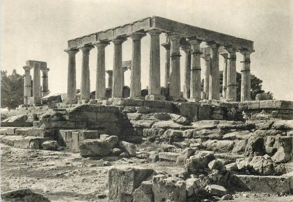 Aegine: der Tempel der Athene Aphaia — V.P. — Nr. 65079 - Vorderseite