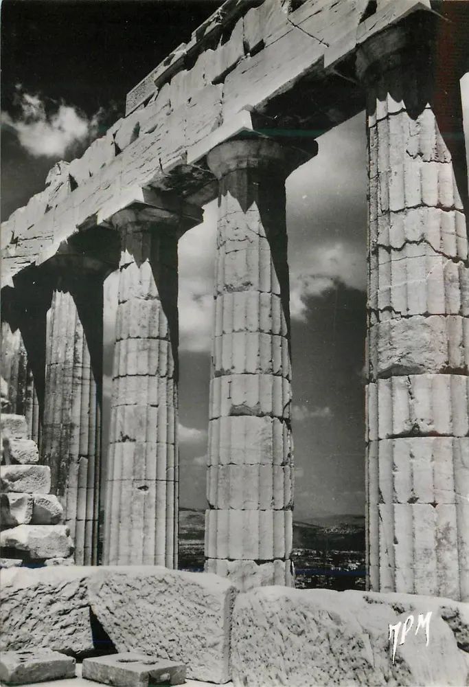 Die Akropolis von Athen — Der Parthenon — Gesellschaft der Edition « Les Belles Lettres », Paris - Vorderseite