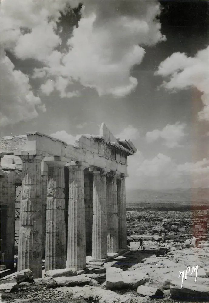 Akropolis von Athen — Die Propyläen — Verlagsgesellschaft « Les Belles Lettres », Paris - Vorderseite
