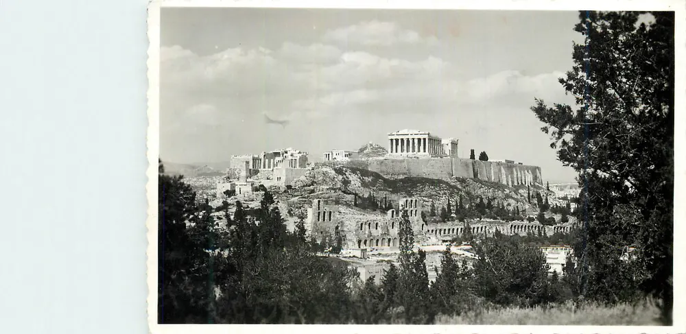 Atenas - Vista da Acrópole — editor desconhecido - Frente