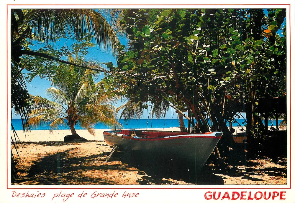 Deshayes playa de Grande Anse — Guadeloupe — Éditions Cyril - Anverso