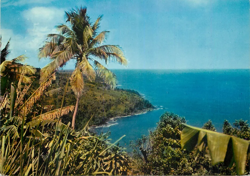 Côte au vent — Guadeloupe — Editor: Antilles Touristiques, n° 214 - Frente