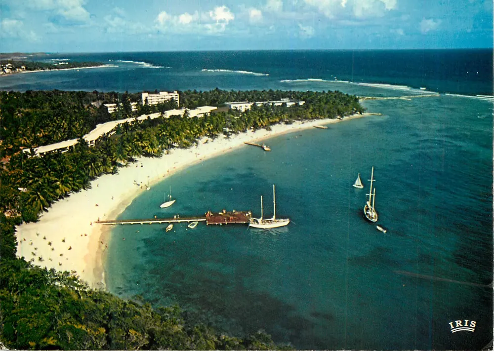 Strand von La Caravelle — Guadeloupe — Verlag IRIS - Vorderseite