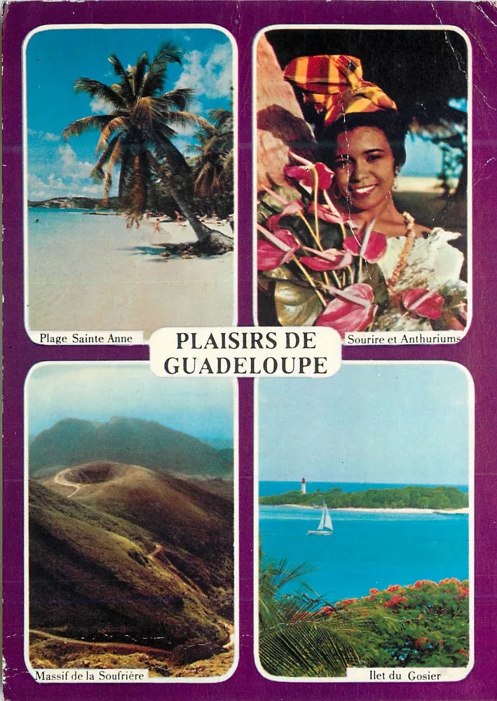 Pleasures of Guadeloupe — Series S.075 — Publisher SCANDINEXIM, Ltd. - Front