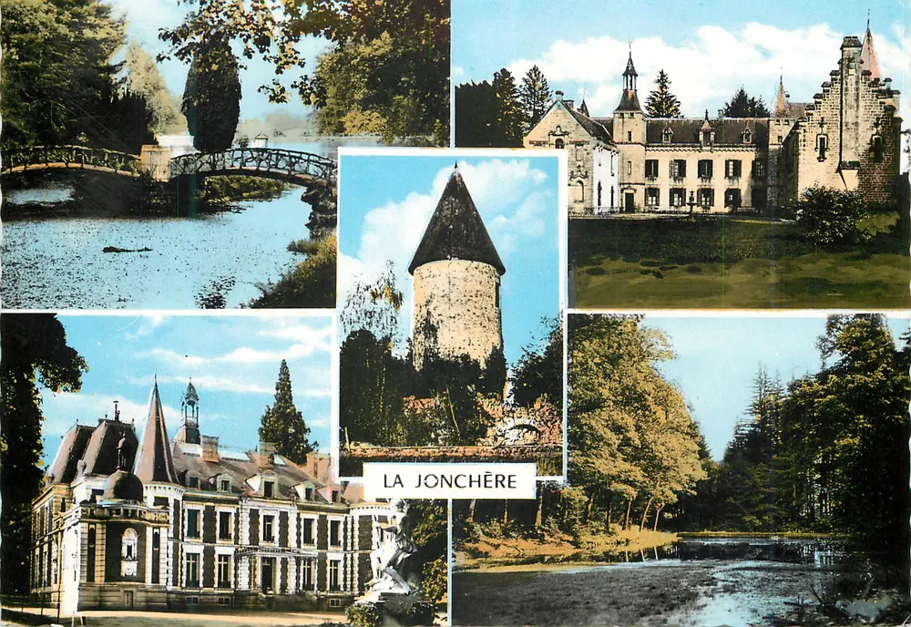 La Jonchère — Castelo de Valmath, Torre de Valmath, Lago de Valmath — Les Éditions Modernes - Frente