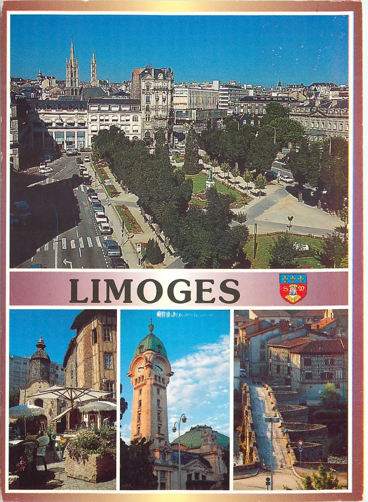 Limoges — Panorama — IMAGES DE FRANCE, Haute-Vienne - Vorderseite