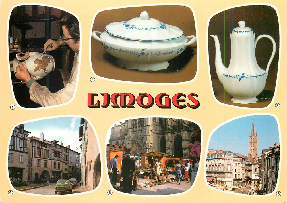 Limoges — die weltweite Hauptstadt der Porzellanherstellung — Verleger TPPEC Éditions, n° 1189 - Vorderseite