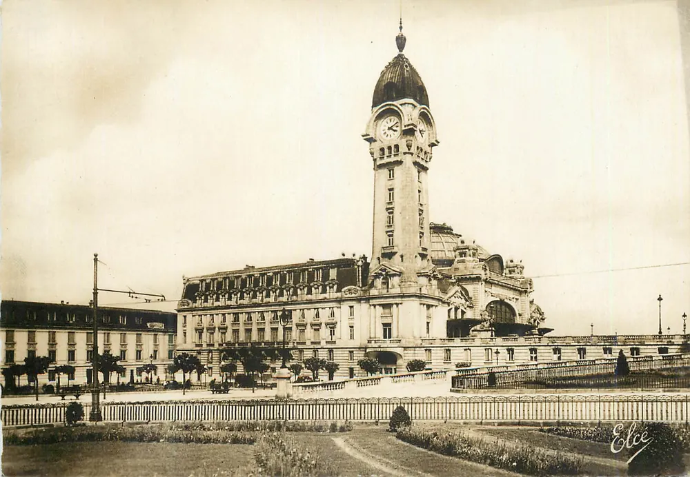 Limoges (H.V.) — A estação monumental dos Bénédictins — Editor Elcée - Frente