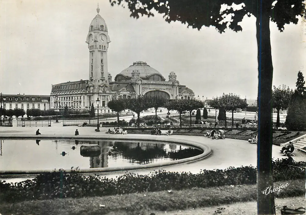 Bahnhof der Benediktiner und Gärten — Limoges — Éditions Théojac - Vorderseite