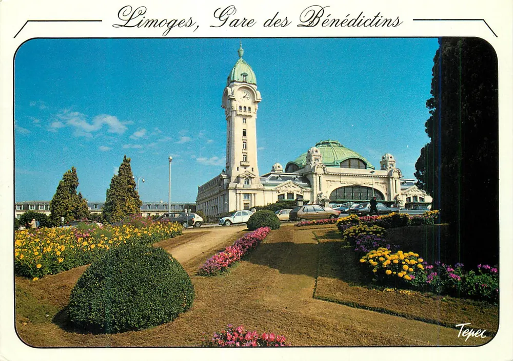 Limoges, Bahnhof der Benediktiner — Teppec, Verlag - Vorderseite