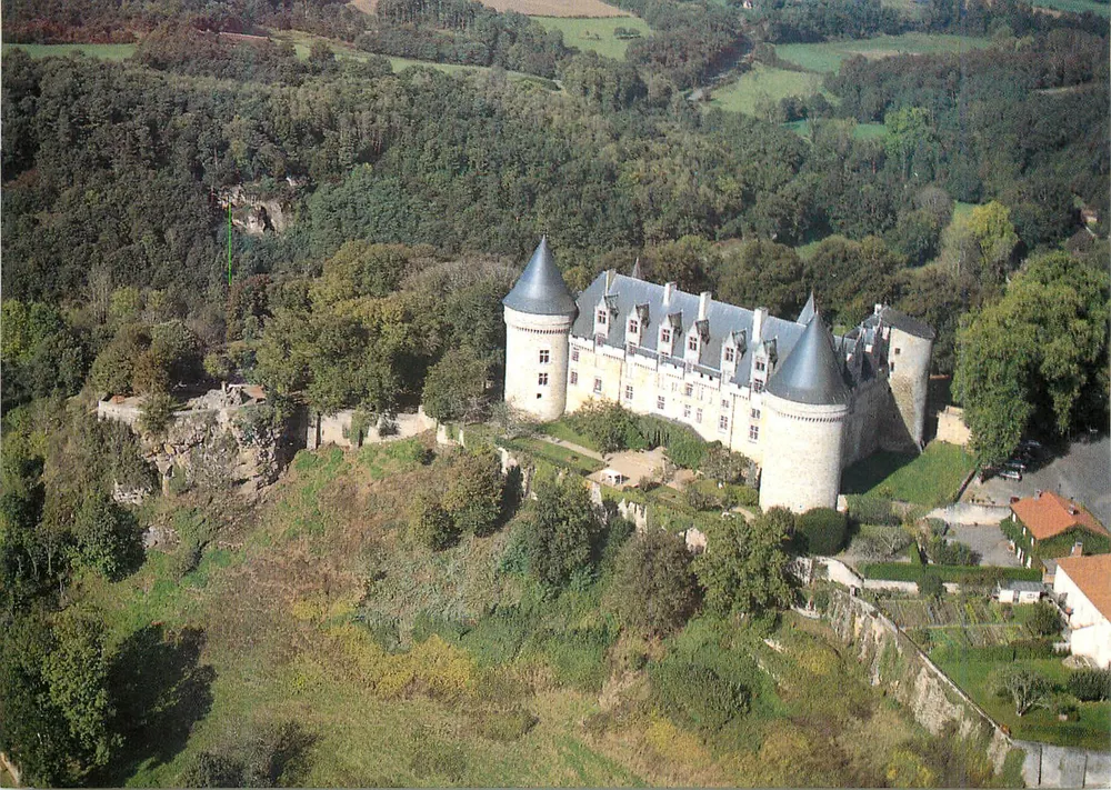 Schloss Rochechouart — XIIIe und XVe Jahrhundert — TEPEC Éditions, N° 125 - Vorderseite